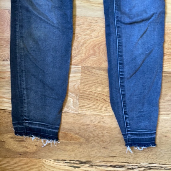 Dark gray washed jeans - Picture 2 of 4